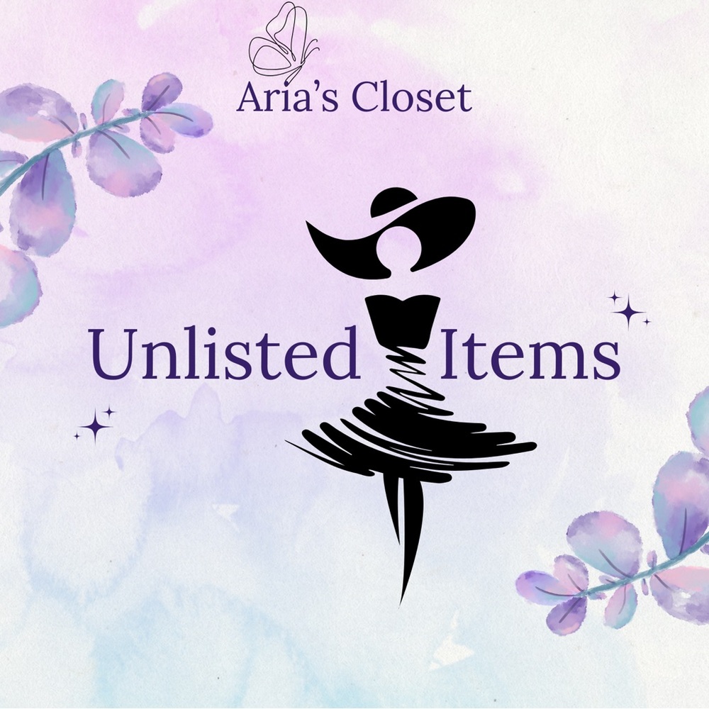 Unlisted Items from Aria's Closet - No cancellations - Bid responsibly 💕